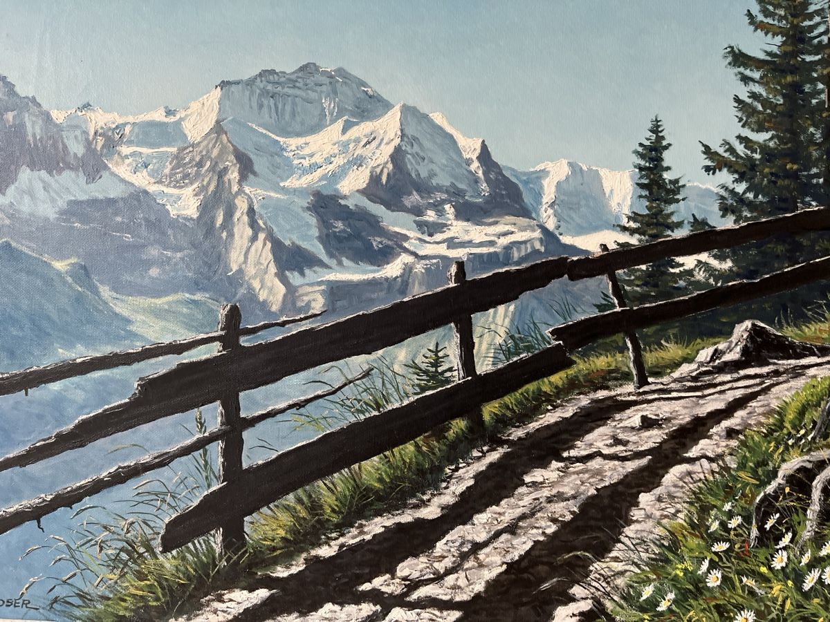 Tableaux: Marcel Moser Bevilard – D'occasion à Untervaz par Kunstegga