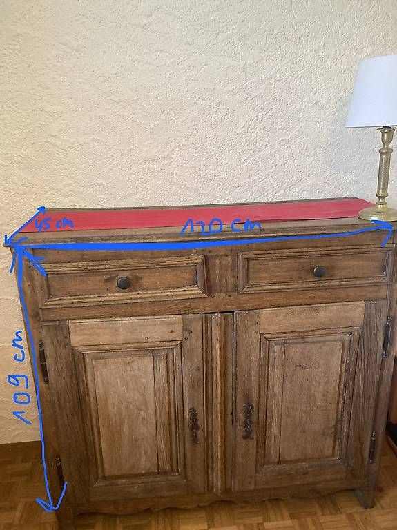 Credenze: Ancien buffet en bois – Usato da Nyon venduto da joa_6ctw 1