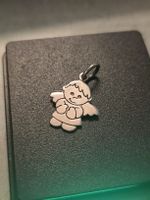 Petit pendentif ange en argent massif 950  Charmant angelot 