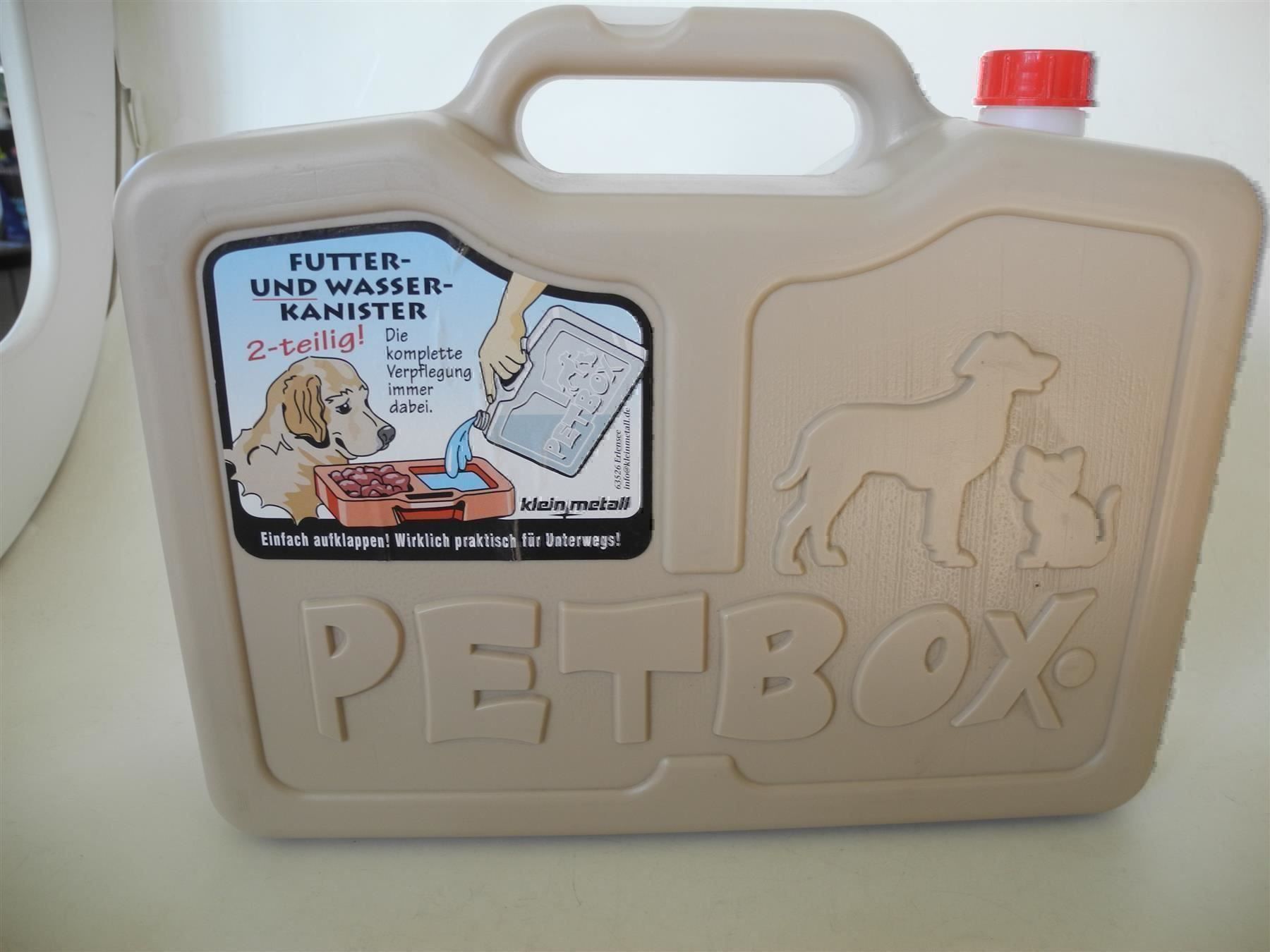Mangimi: Futter- und Wasserkanister Petbox – Nuovo (secondo la descrizione) da Kottwil venduto da Crazyrolf