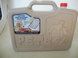 Futter- und Wasserkanister Petbox