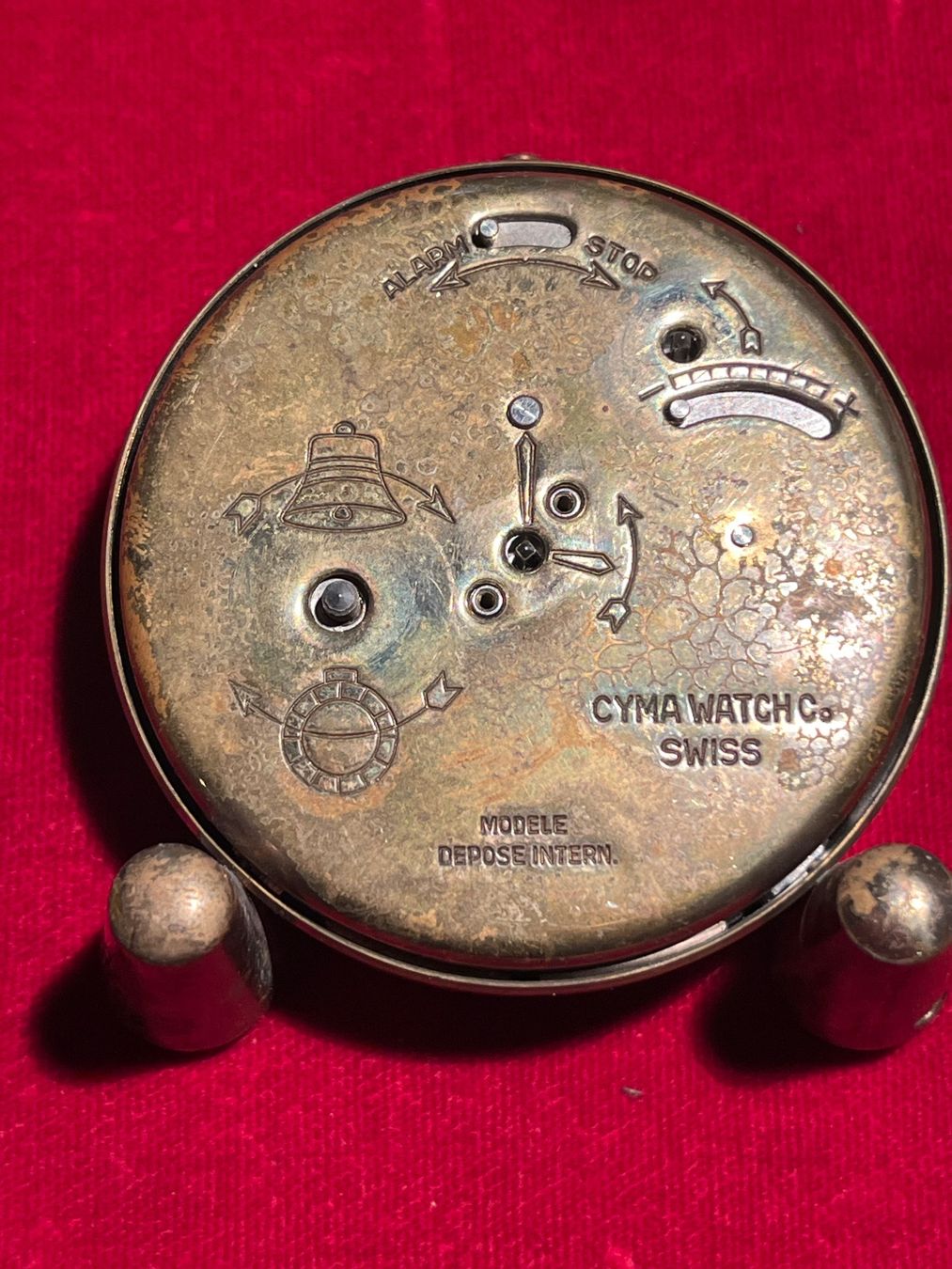 Wecker: Wecker CYMA Watch Company – Gebraucht aus Basel von squareone100 2
