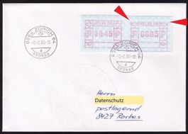 ATM 7Ax__Abart "FEHLENDE OBERLINIE" von Zürich 64 Grünau !