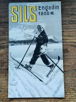 Alter Prospekt / SILS Engadin - Ausgabe ca. 1939