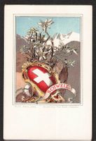 AK Schweiz , gedruckt Deutschland 1900
