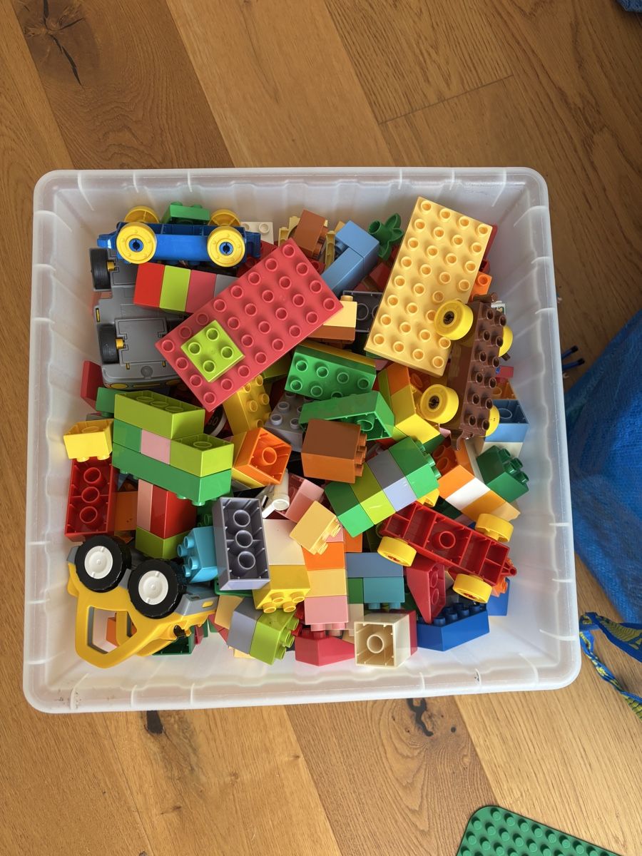 Lego Giocattoli: Grosses Lego Duplo Set mit Bodenplatte – Usato da Grosswangen venduto da Sunnyday35 1