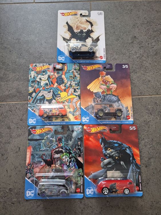 Hot Wheels Premium DC Batman &ndash; Batcycle Scala 1:50, Edizione Speciale GTT29