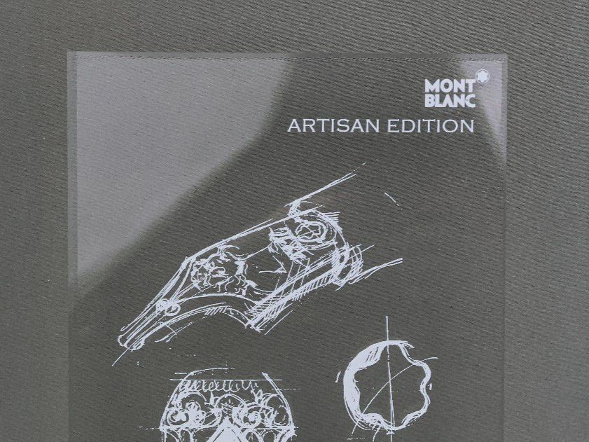 Tutte le decorazioni: MONTBLANC original Dekor aus Plexiglas - "ARTISAN EDITION" – Usato da Kilchberg ZH venduto da Luxury-Goods-CH
