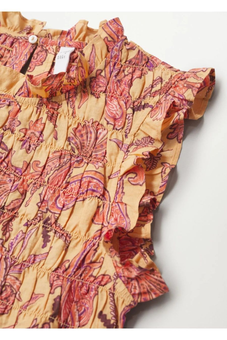 Mango Camicette: Orange Paisley Bluse Top 🧡 – Usato da Wallisellen venduto da Miu_ 4