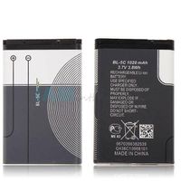 8 x NOKIA BL-5C Battery Accu Original