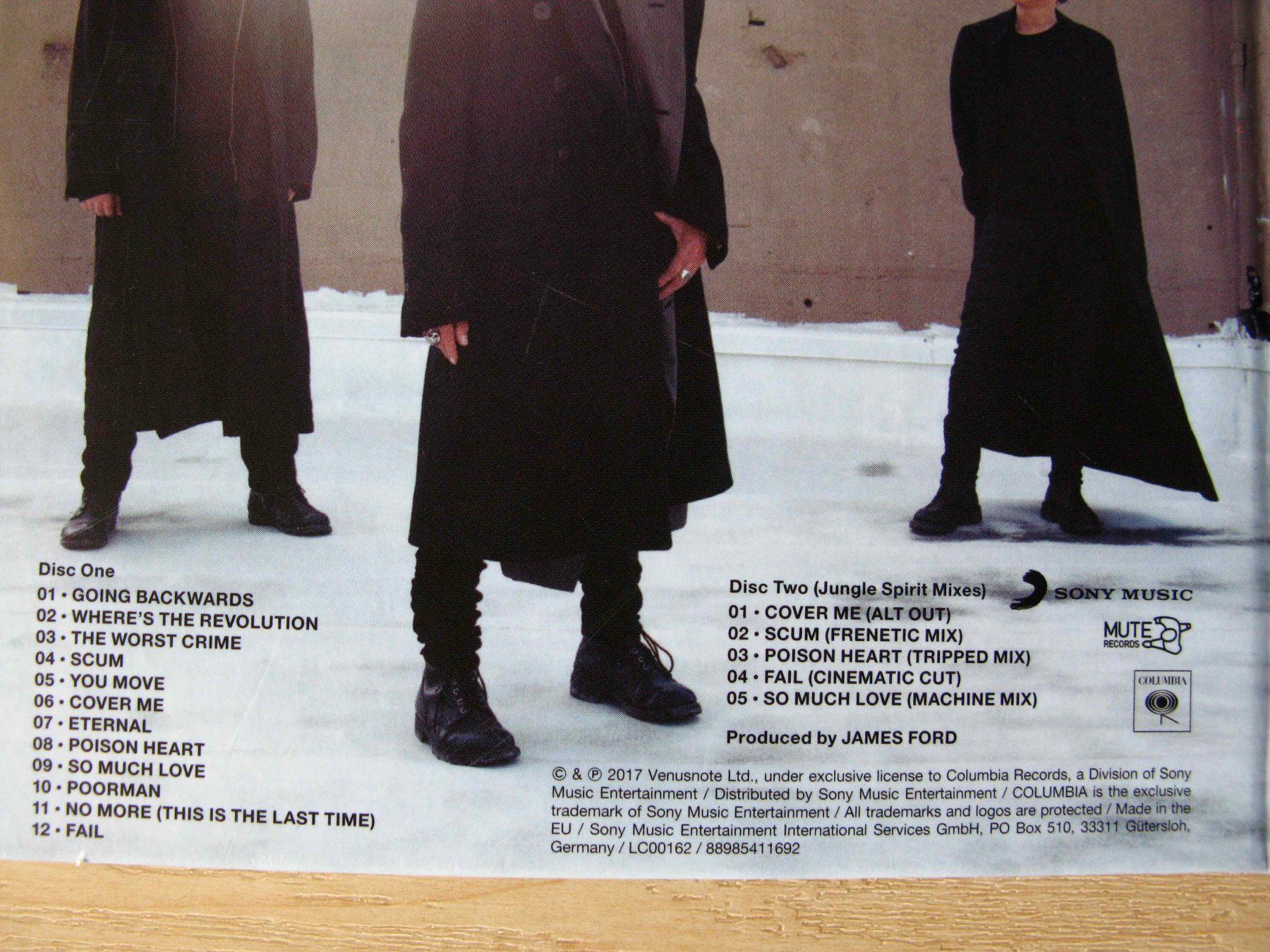 CDs: Depeche Mode - Spirit -     2 CD   2017 – Gebraucht aus Samstagern von Betscha 1