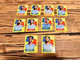 Fussball Sticker DRC Kongo Panini 2026 Album 10 Stück