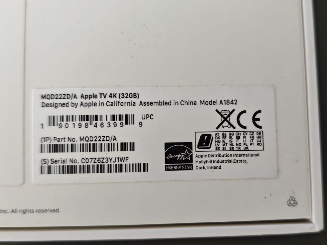 Apple Lettore multimediale & Streamer: Apple TV 4K 32GB – Usato da Uster venduto da trinas71 3