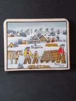 Winter Bauernmalerei Bild * 16