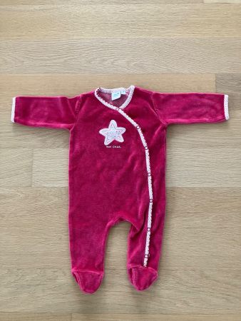 Warmer Strampler/Pyjama von Mon Coeur Gr. 62.