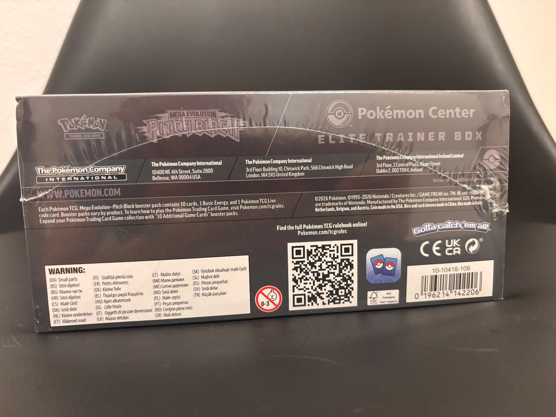 Pokémon Sammelbilder & Trading cards: Elite Trainer Box Pokémon Center Pitch Black#2 – Neu und originalverpackt aus Massagno von Gametrader00 4