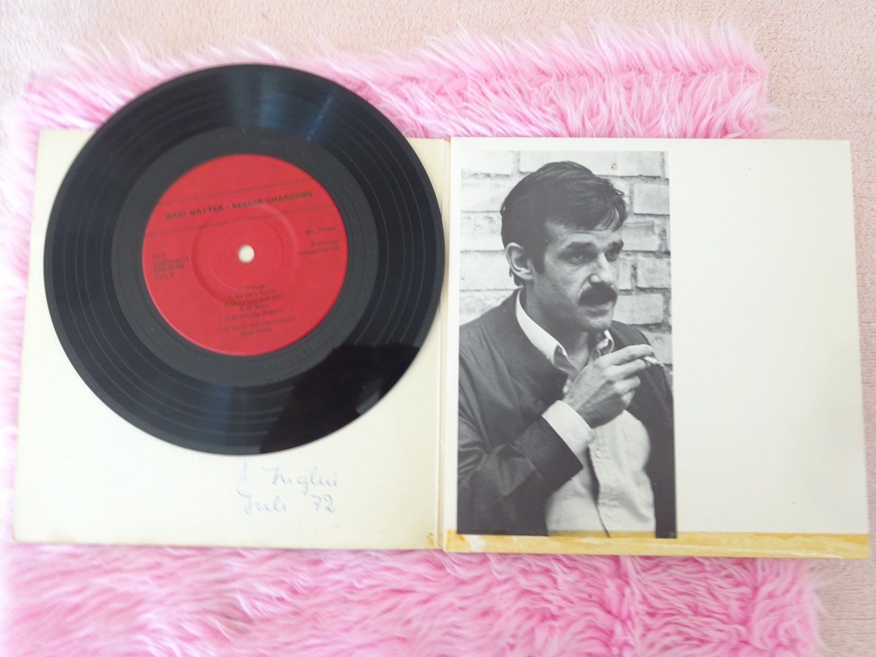 Dischi in vinile: MANI MATTER ** HEMMIGE ** I HAN E UHR ERFUNDE – Usato da Luzern venduto da xrayspex99 1