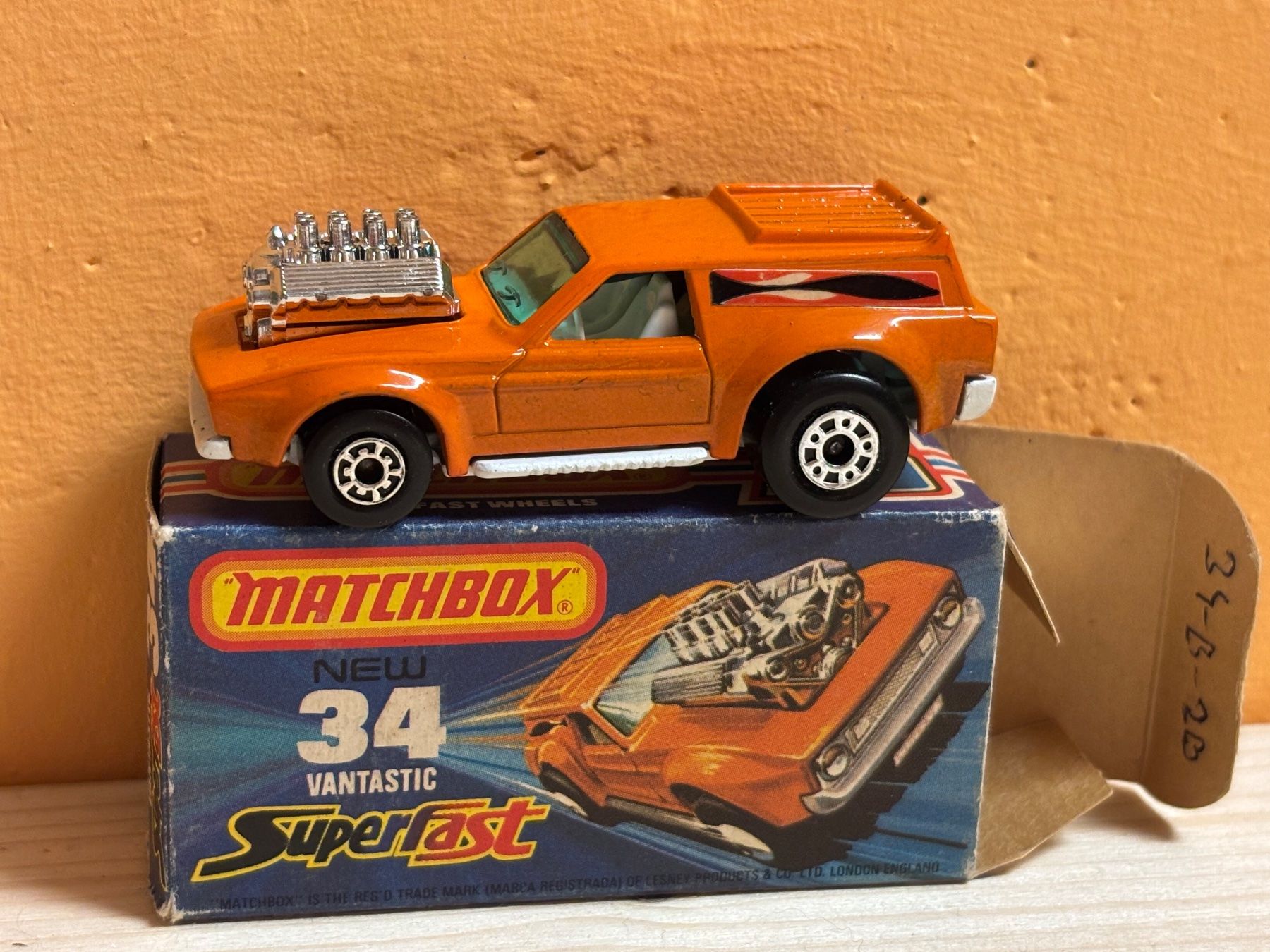 Matchbox Modellini d'auto: Matchbox Superfast Nr. 34 Vantastic in OVP – Usato da Thun venduto da BlauerKlaus 1