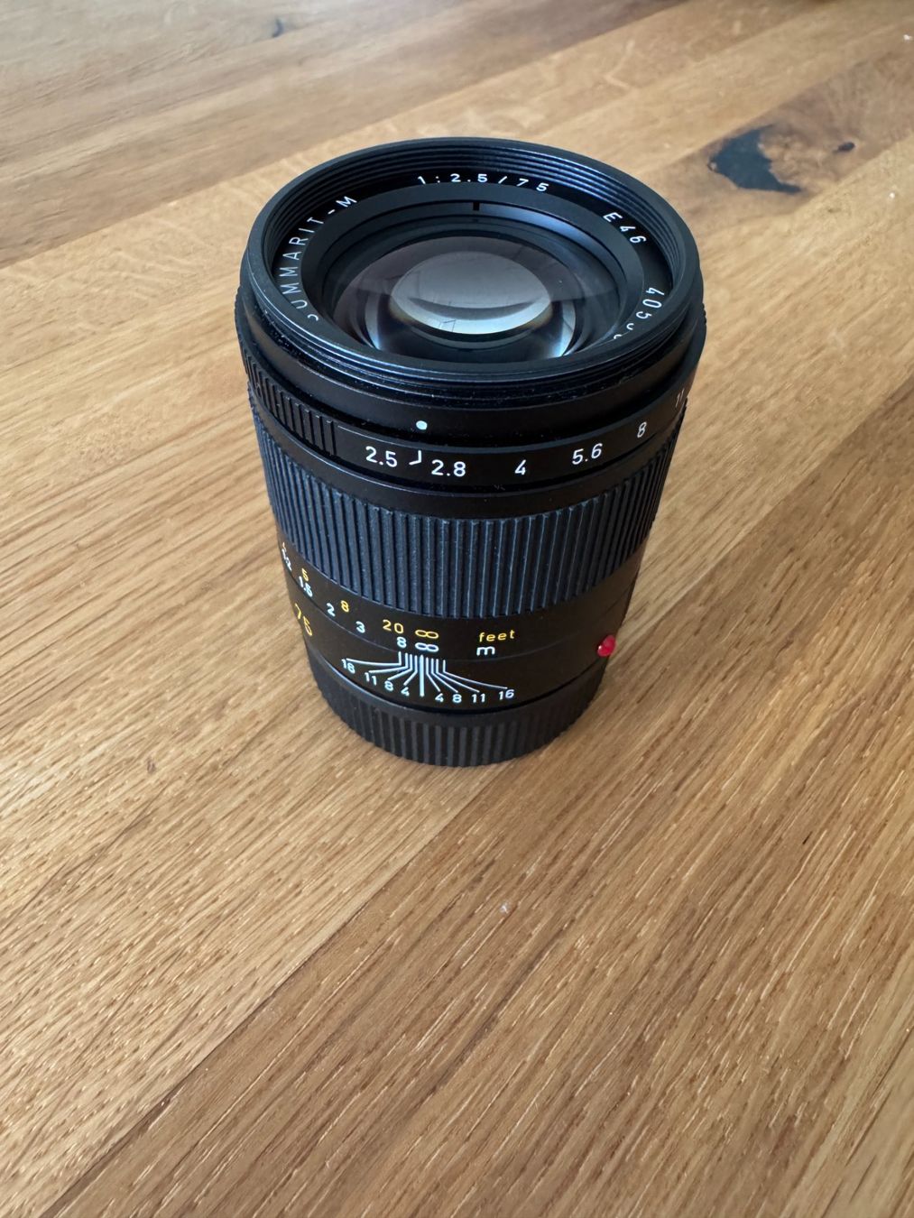 Leica Objectifs: Leica Summarit 75mm f2.5 M-Mount – D'occasion à Zürich par kevlj