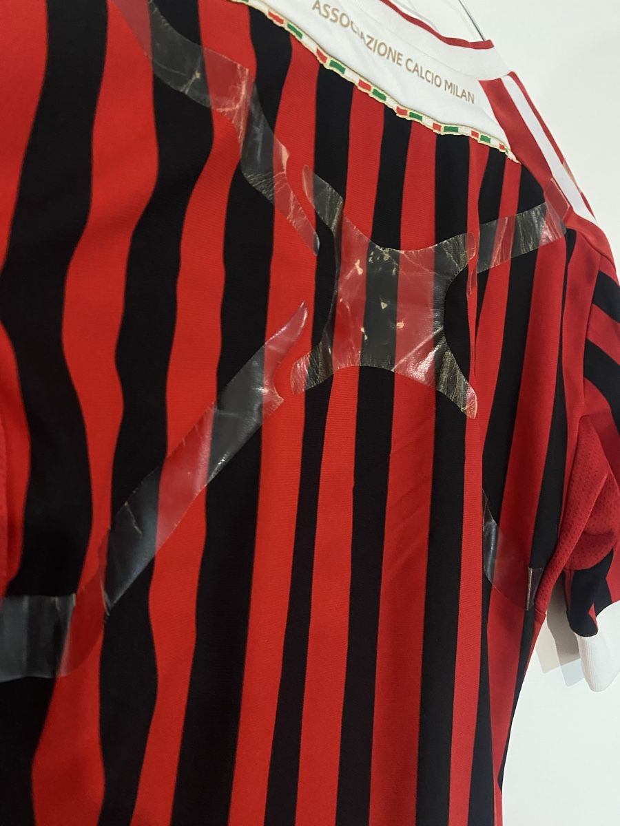 Adidas Canottiere & Pantaloni: AC Milan 2011 Adidas Authentic Player Issue – Usato da Schlieren venduto da MajinCorina 2