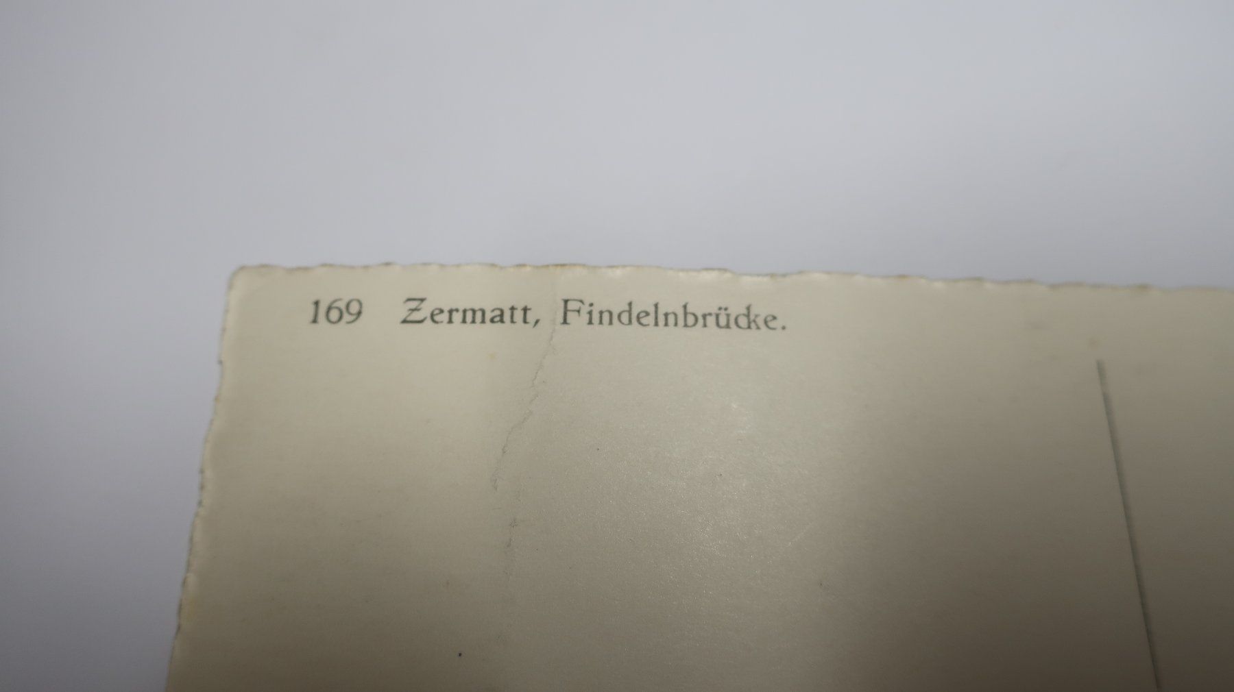 Cartoline postali: Zermatt Findelnbrücke – Usato da Cormoret venduto da Pascalll2001 4
