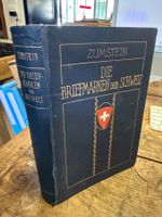 1924 Zumstein Die Briefmarken der Schweiz Marken Katalog