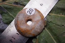 Hetian Jade   Pi Scheibe       –Edelsteinstube Rausverkauf