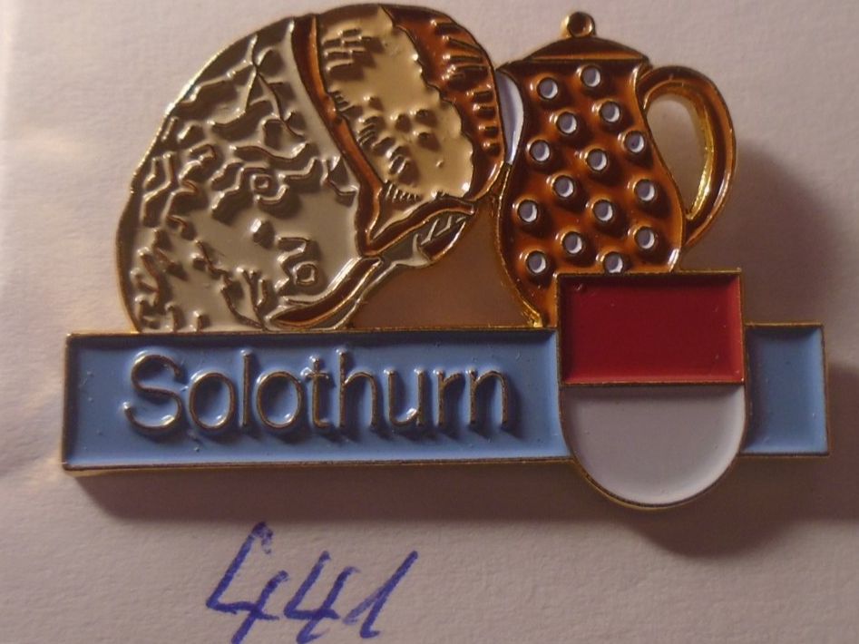 Placchette & Badge: 1 Brot Solothurn Pin (441) – Usato da Winterthur venduto da Beli2000