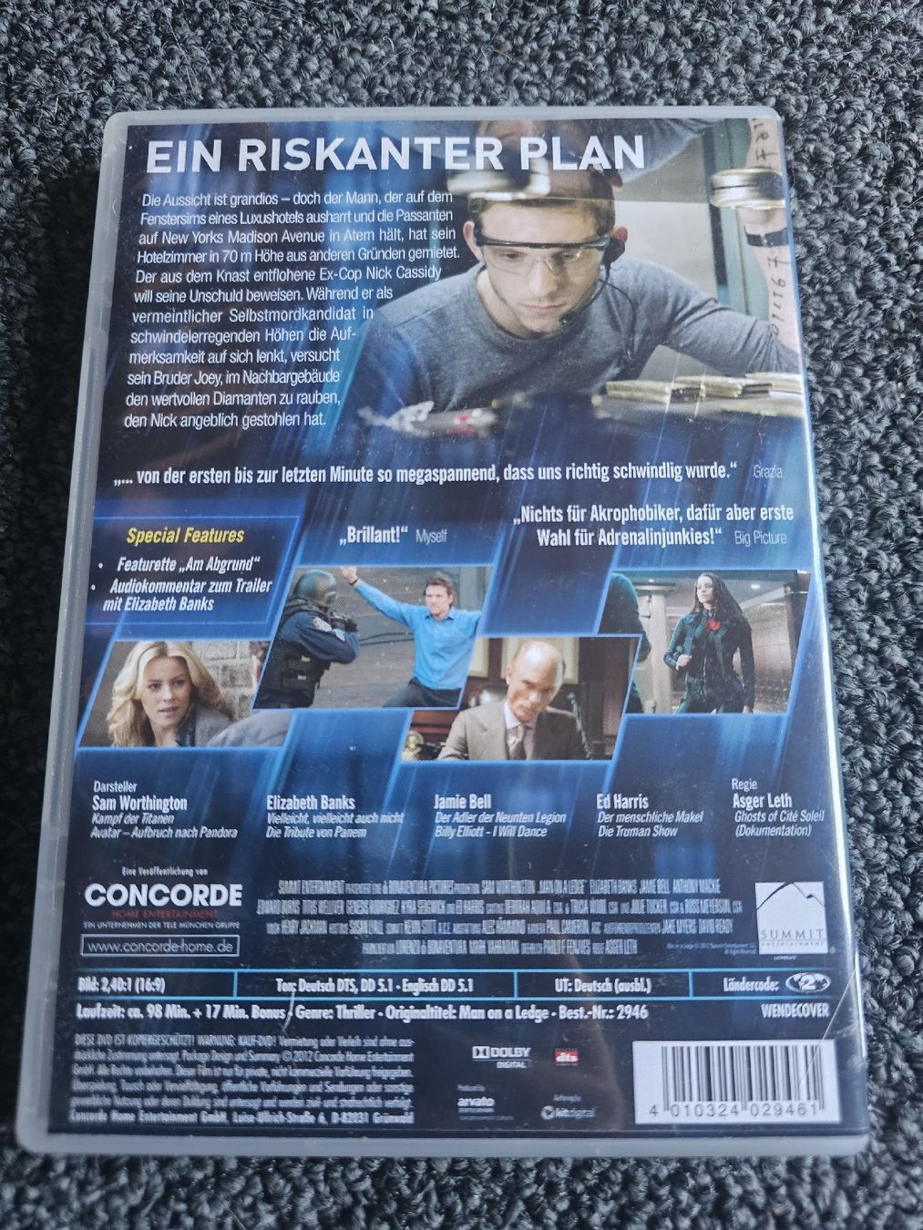 Tutti i DVDs: DVD Ein riskanter Plan (22928) – Usato da Ruswil venduto da jan_bxl5 1