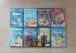 8 Kinder-DVDs: Bratz, Nemo, Winnie Puuh & mehr