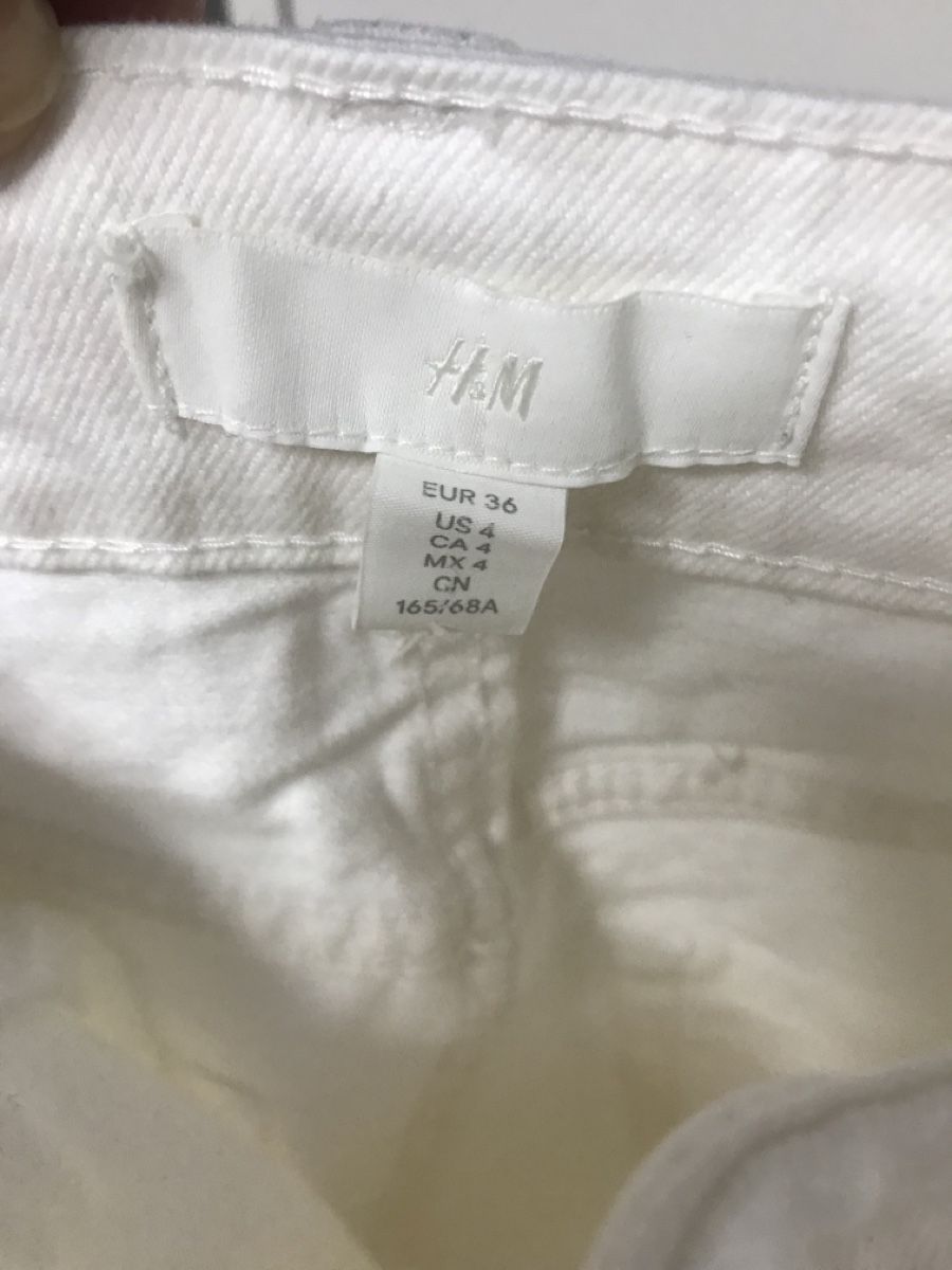 H&M Jeans: H&M Damenjeans Gr. 36 Weiss – Gebraucht aus Dübendorf von nela123 3