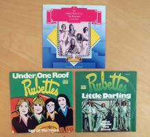 RUBETTES - 3 VINYL SINGLES (VG- bis VG+)