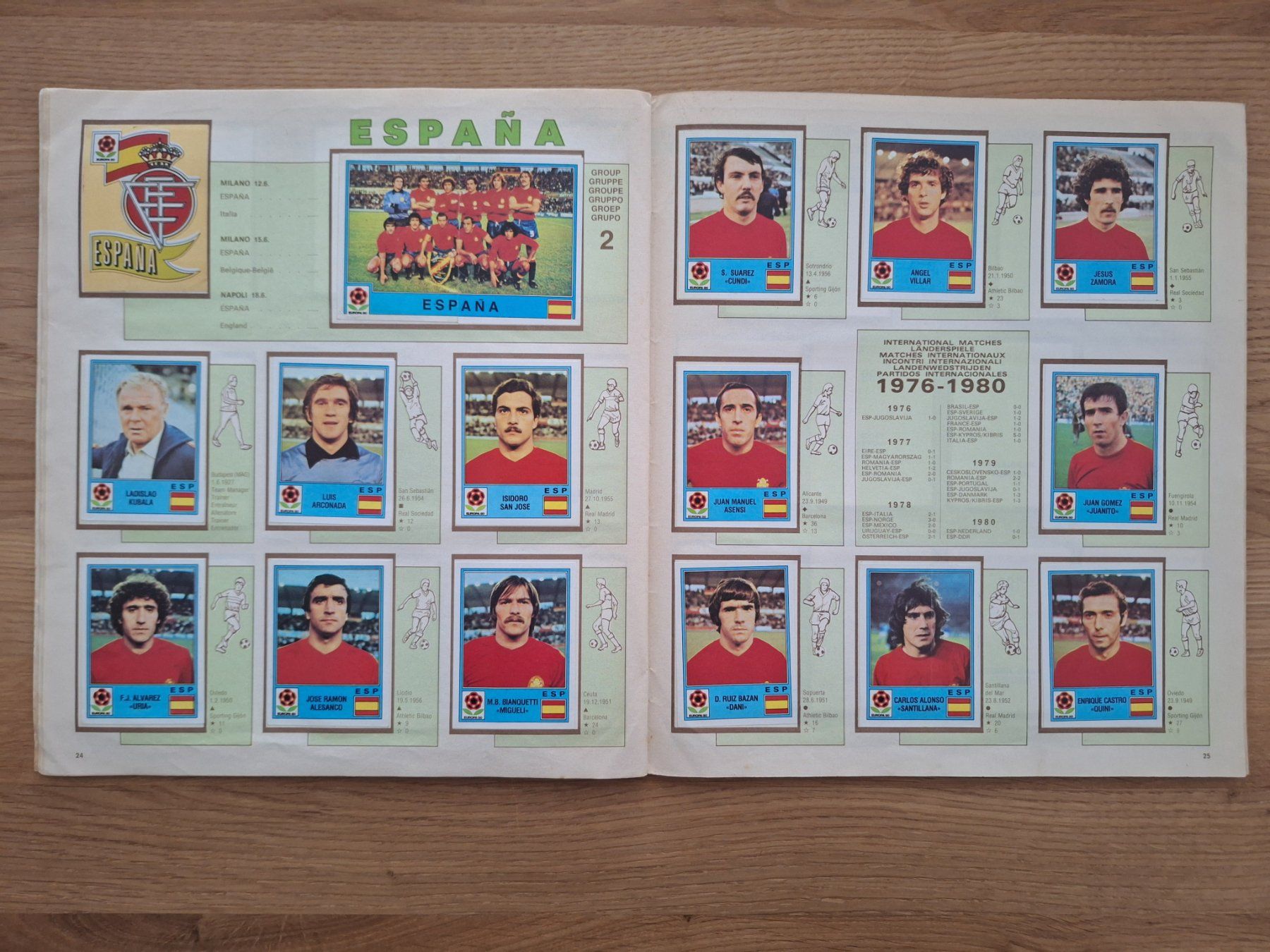 Panini Alben: PANINI EURO 1980 – Gebraucht aus St. Gallen von Matrix023 7