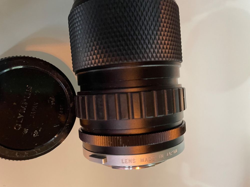 OBJECTIF SYSTÈME OLYMPUS OM 75-150 mm F/4 Zuiko zoom automatique OM EUR