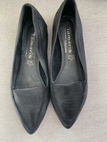 Damen Slipper Tamaris Leder schwarz Grösse 37