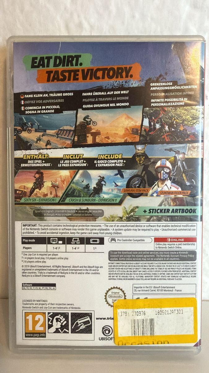 Nintendo Giochi: Trials Rising Gold Edition - Nintendo Switch - Excellent! – Usato da Ehrendingen venduto da bubulence 1