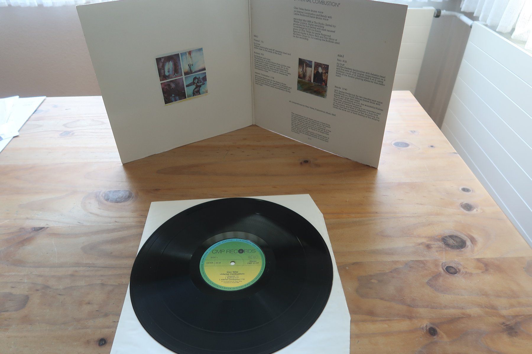 Dischi in vinile: GLEN VELEZ - INTERNAL COMBUSTION - VINYL LP – Usato da Basel venduto da Patiscat 3