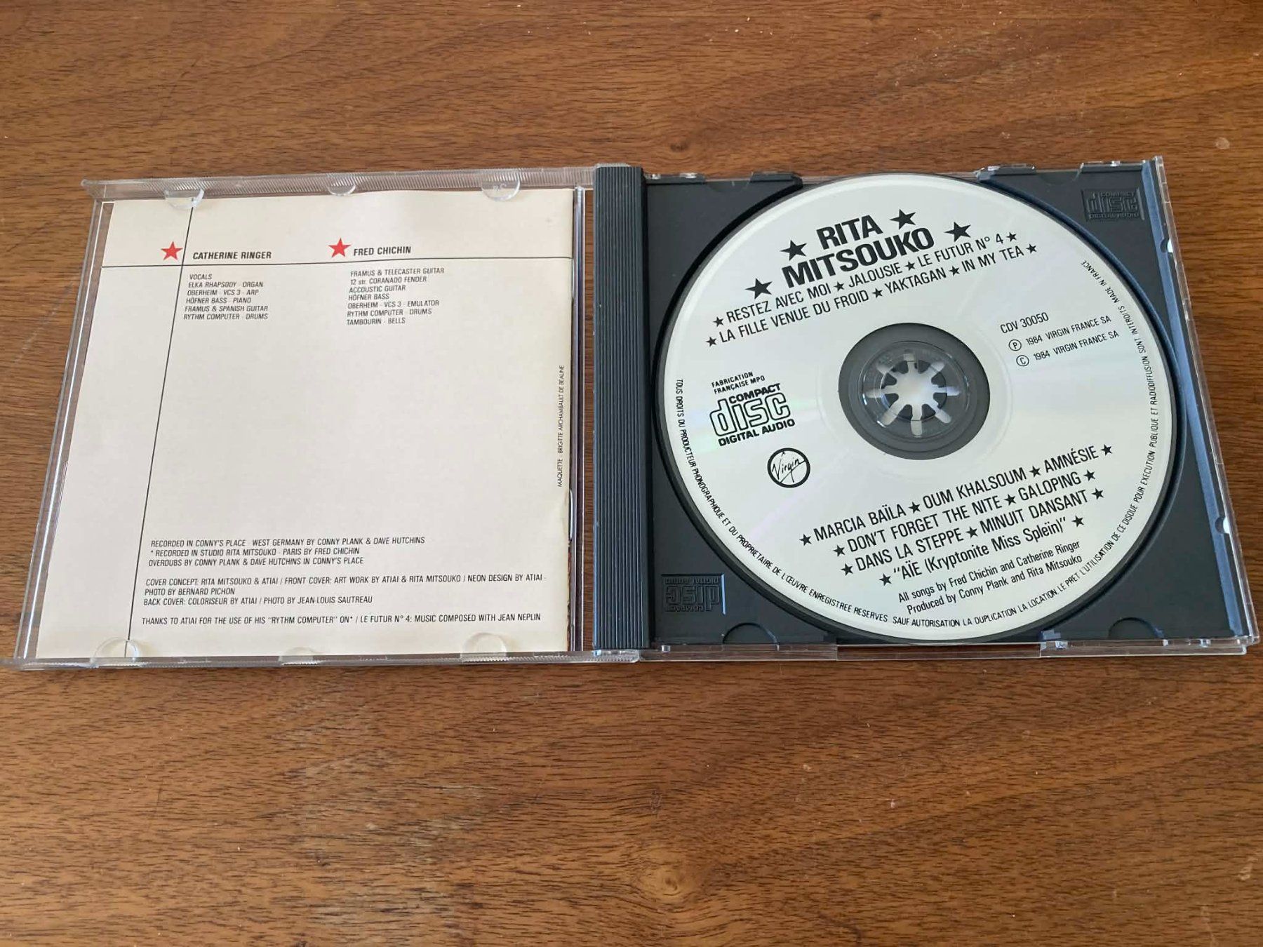 CD: Les Rita Mitsouko - Rita Mitsouko CD – Usato da Lausanne venduto da sim_bc8q 2