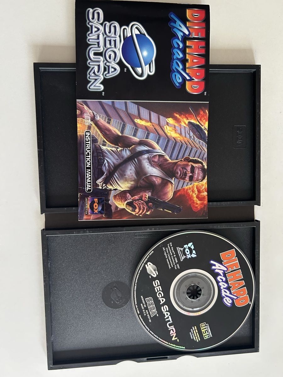 Sega Giochi: Die Hard Arcade Pal Sega Saturn – Usato da Pully venduto da PongDayOne 2