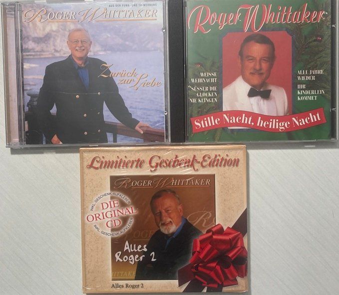 CD: 3x CD Roger Whittaker – Usato da Grüningen venduto da azulmarron