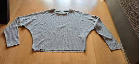 Pullover, Grau, Grösse S