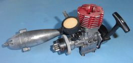 Nitro-Motor Kyosho GT 2,5ccm mit Seilzugstarter und Reso
