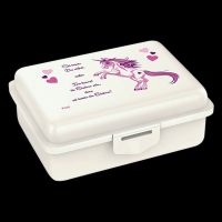 Fizzii Lunchbox mit Trennfach Einhorn
