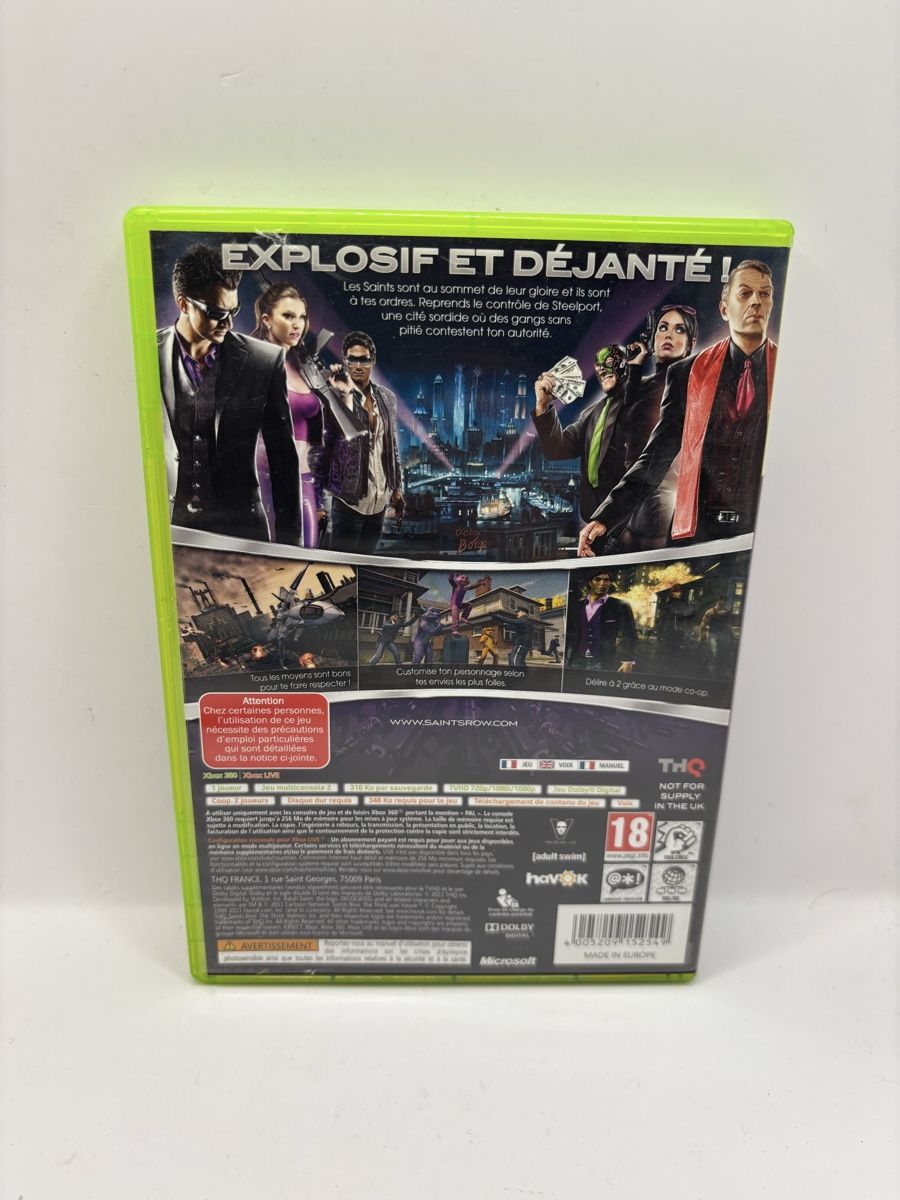 Giochi: Saints Row The Third Xbox360 – Usato da Genève venduto da sho_67qj 1