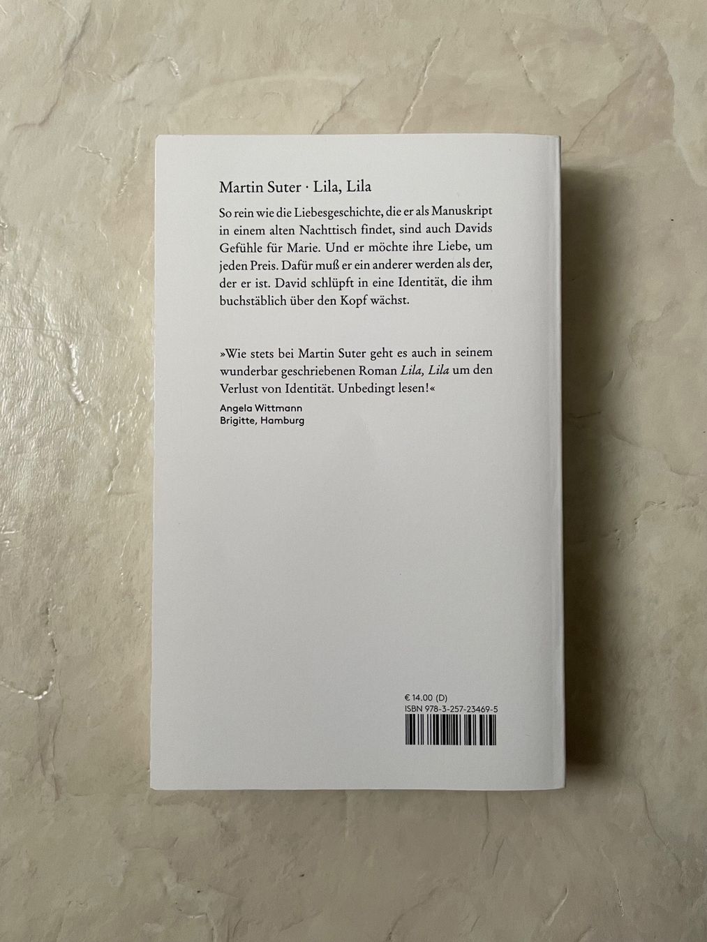 Libri: Lila Lila, Martin Suter – Usato da Uetikon am See venduto da m1384 1