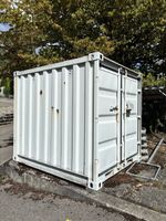 Lagercontainer  Metall grau gebraucht guter Zustand
