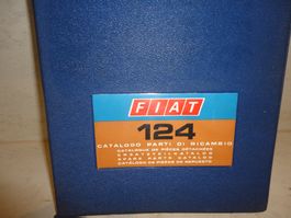 FIAT 124 Ersatzteil Handbuch