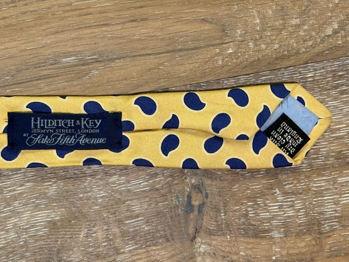 Cravatte: Gorgeous HILDITCH & KEY silk tie – Nuovo (secondo la descrizione) da Grund b. Gstaad venduto da PlageNeige 1