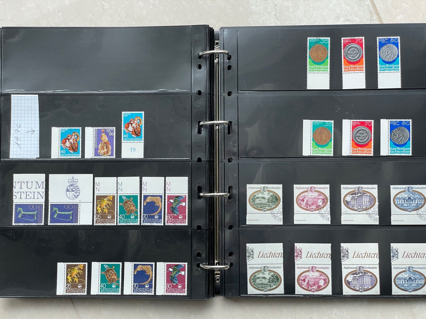 Tutti i francobolli: Briefmarken Liechtenstein – Nuovo (secondo la descrizione) da Dübendorf venduto da akyildiza 3