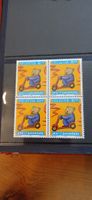 Briefmarken 4er Block pro juventute 90+45